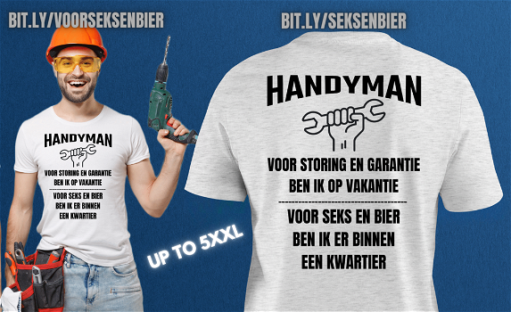 Handyman, voor seks en bier - 1