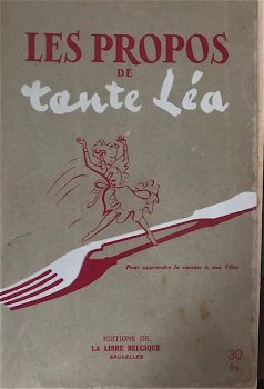 Les propos de Tante Lea (oud kookboek) - 0