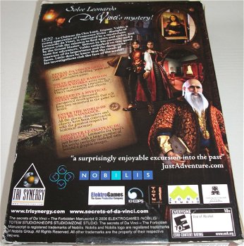 PC Game *** THE SECRETS OF DA VINCI *** - 1