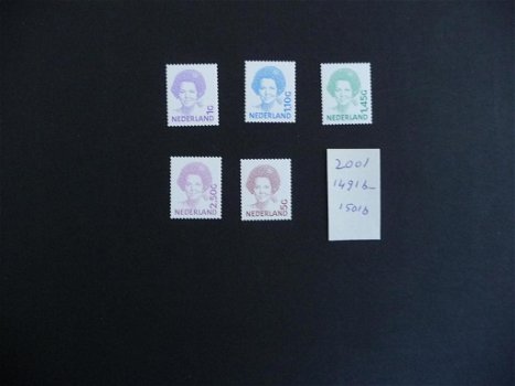 Nederland: 2001 nr 1491-1501b Kon. Beatrix (postfris) - 0