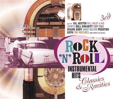 Rock 'n' Roll - Instrumental Hits Classics And Rarities (3 CD) Nieuw - 0