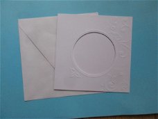12 Basis dubbele kaart met envelop
