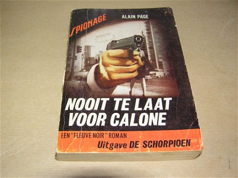 Nooit te laat voor Calone- Alain Page - 0