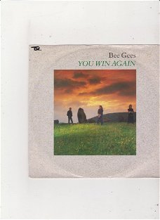 Single The Bee Gees - You win again