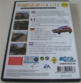 PC Game *** STREETS OF SIMCITY *** - 1