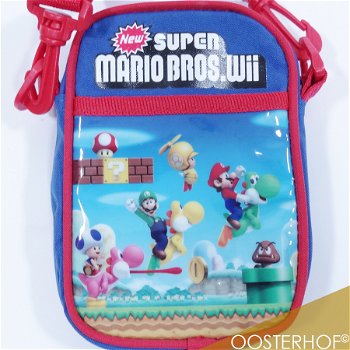 Super Mario Bros. Wii Tasje 11,5 x 16,5 cm - 1