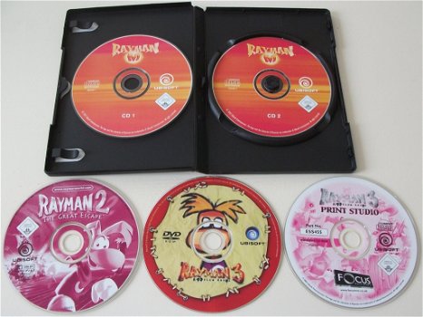 PC Game *** RAYMAN *** 5-Disc Limited Edition 4 Title Pack - 3