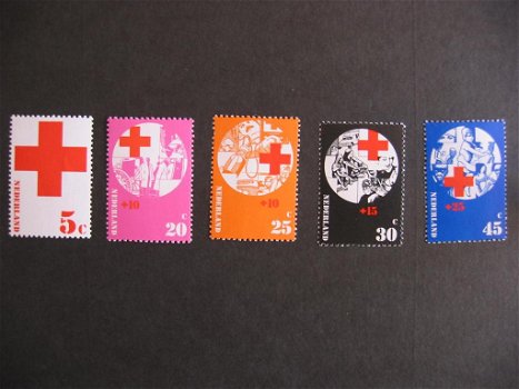 Nederland: 1972 nr 1015-1019 Rode Kruiszegels (postfris) - 0
