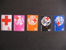 Nederland: 1972 nr 1015-1019 Rode Kruiszegels (postfris)