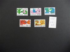 Nederland: 1968 nr 912-916 Kinderzegels (postfris)