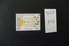 Nederland: 1968 nr 900 Herdenkingszegel (postfris)
