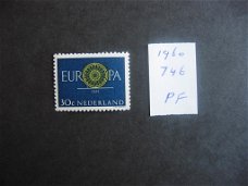 Nederland: 1960 nr 746 Europa zegel (postfris)