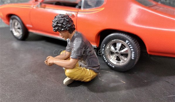 Diorama figuur RWB Nakai-san 4 1:18 Amer. diorama AD439 - 1