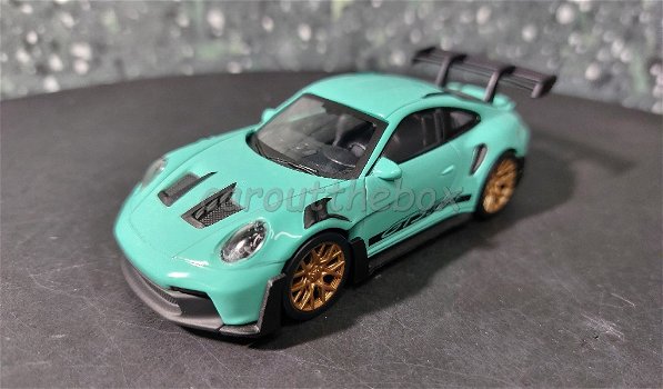 Porsche 911 GT3 RS groen 1/43 Norev - 1