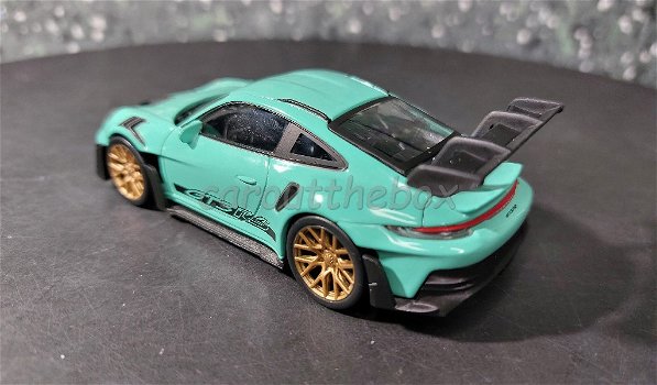 Porsche 911 GT3 RS groen 1/43 Norev - 2