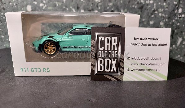 Porsche 911 GT3 RS groen 1/43 Norev - 5