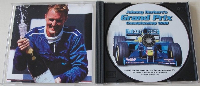 PC Game *** JOHNNY HERBERT'S GRAND PRIX 2 *** - 2