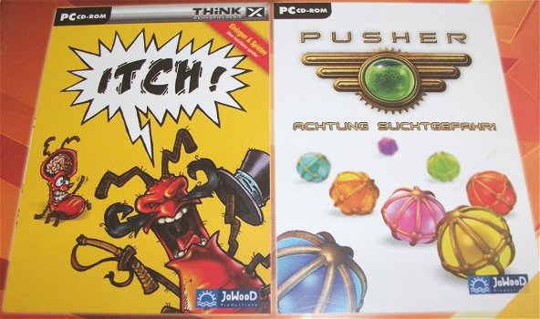 PC Game *** ITCH! & PUSHER *** 2-pack - 1