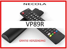 Vervangende afstandsbediening voor de VP89R van NECOLA.