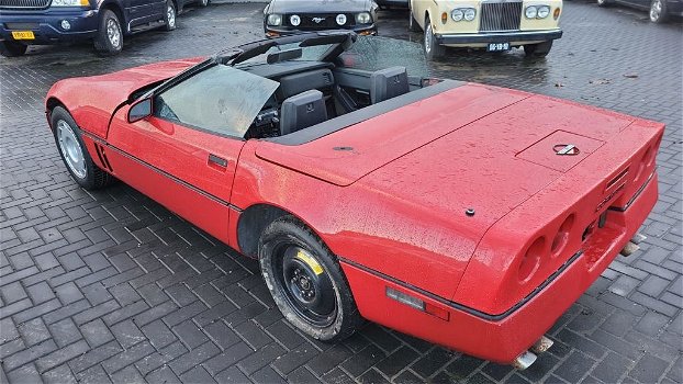 chevrolet corvette 5.7 v8 281pk 4 + 3 bak cabriolet bj1986 - 1