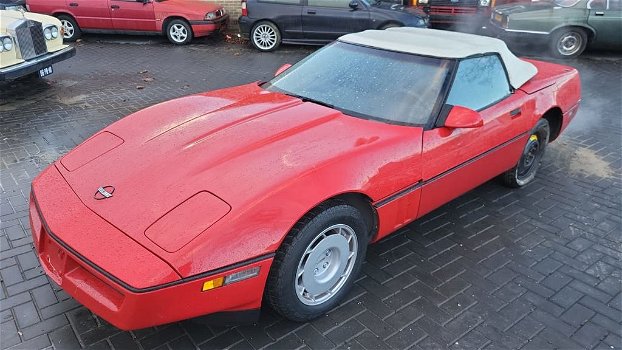 chevrolet corvette 5.7 v8 281pk 4 + 3 bak cabriolet bj1986 - 3