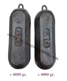 = 2 Comtoise gewichten = oud = 49274
