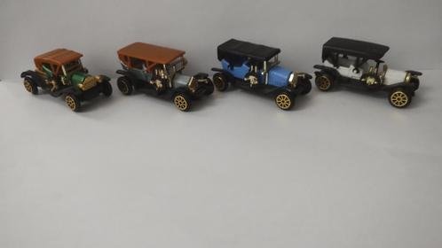 8 x oude modellen autootjes - 0