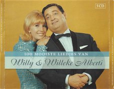 Willy & Willeke Alberti – 100 Mooiste Liedjes Van Willy & Willeke Alberti (5 CD) Nieuw