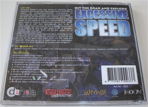 PC Game *** EXCESSIVE SPEED *** - 1