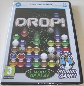 PC Game *** DROP! *** Incl. Penguin Puzzle *NIEUW* - 0