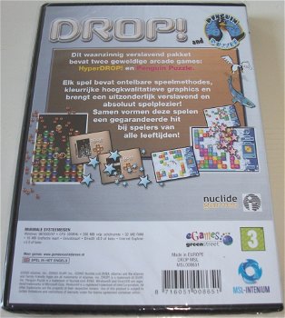 PC Game *** DROP! *** Incl. Penguin Puzzle *NIEUW* - 1