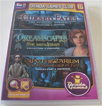 PC Game *** DENDA GAMES CLUB 3 *** 3-Games Pack - 0