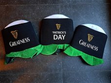 3 hoeden van Guinness St. Patrick's Day