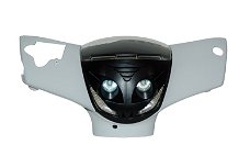 NIEUW DMP Koplamp + Led verlichting Piaggio Zip 2000 Zwart