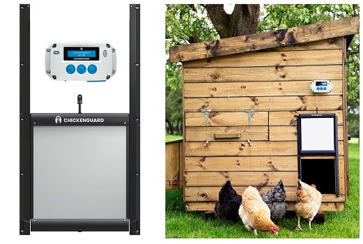 Automatische Kippendeuropener Chicken Guard Pro+Zelfsluitende deurkit - 0