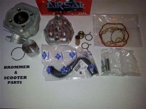 Cilinder KIT 70 cc Airsal Peugeot Speedfight LC vlinder Race ALU 2t - 0