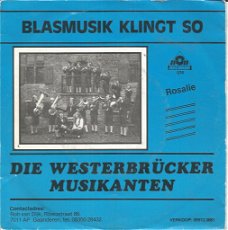 Die Westerbrücker Musikanten – Blasmusik Klingt So (1982)