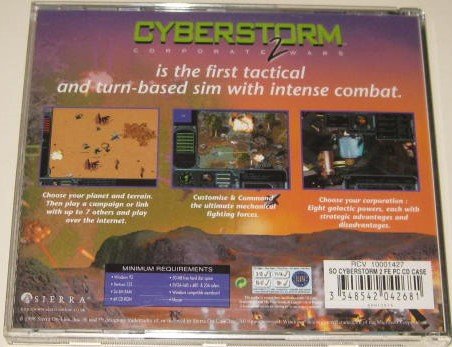 PC Game *** CYBERSTORM 2 *** - 1