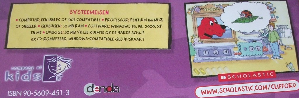 PC Game *** CLIFFORD *** Engels Leren - 2