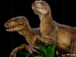 Iron Studios Jurassic Park Deluxe Statue Just The Two Raptors - 1 - Thumbnail