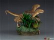 Iron Studios Jurassic Park Deluxe Statue Just The Two Raptors - 2 - Thumbnail