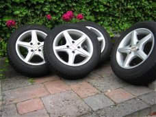 Winterbanden op Aluminum 195/60R15