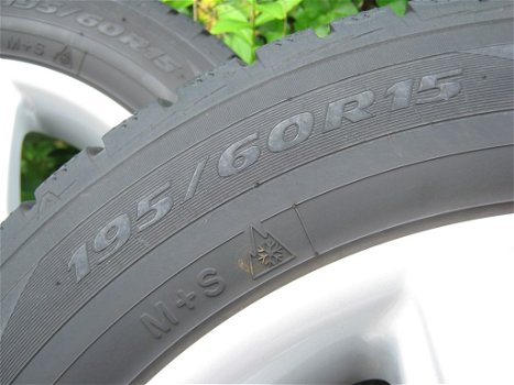 Winterbanden op Aluminum 195/60R15 - 1