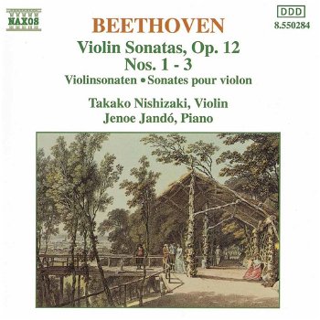 Takako Nishizaki & Jeno Jando - Beethoven: Violin Sonatas 1-3 (CD) Nieuw - 0