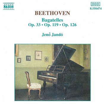 Jenő Jandó - - Beethoven: Bagatelles (CD) Nieuw - 0