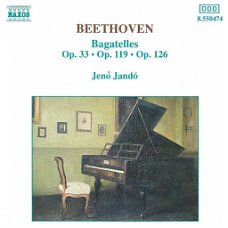 Jenő Jandó - - Beethoven: Bagatelles (CD) Nieuw