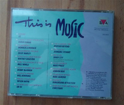 Te koop de originele verzamel-CD This Is Music van EVA. - 5