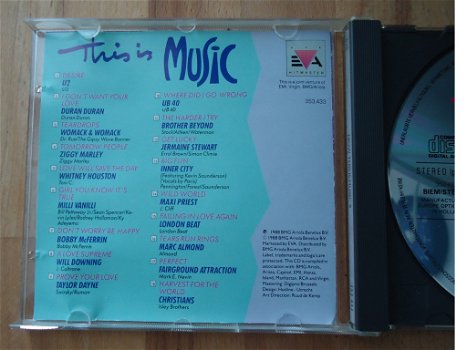 Te koop de originele verzamel-CD This Is Music van EVA. - 7