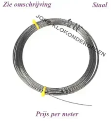 = Staaldraad = nieuw = 42812