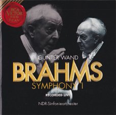 Günter Wand - Brahms , NDR-Sinfonieorchester – Symphony 1 (CD) Nieuw